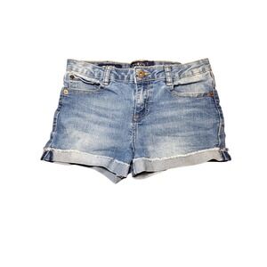 Denim Cutoff Shorts Distressed Mid Rise Casual Summer Lucky Brand 14